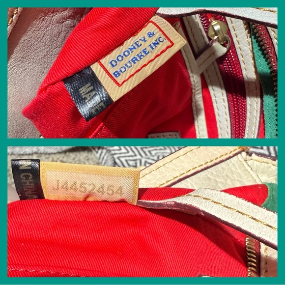 Dooney & Bourke Florentine Leather Whipstitch Satchel - Cream/Bone - 2015-2017 - Picture 14 of 16